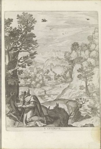 Landscape with Saint Anthony