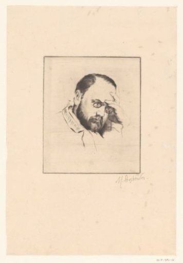 Portrait of Emile Zola