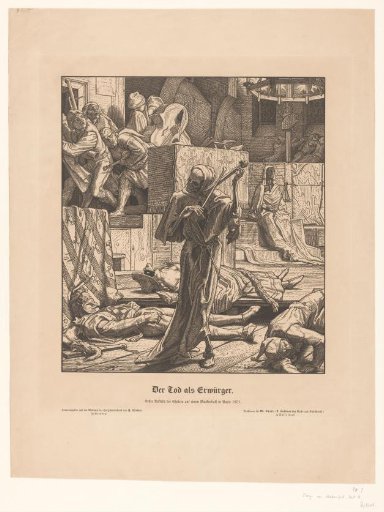 Death Playing Music Among Dead Actors