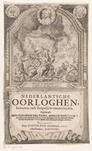 Allegorical representation with the Spanish Inquisition, Liberty and Truth