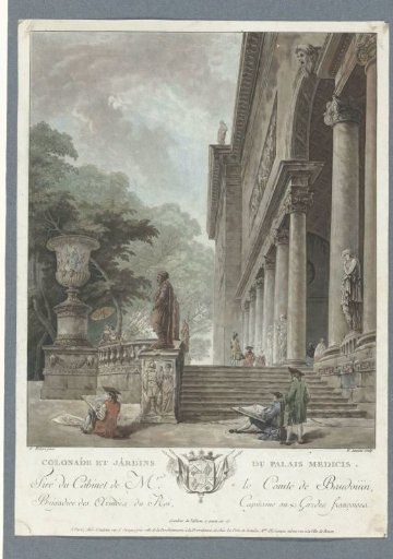 View of the Villa Medici