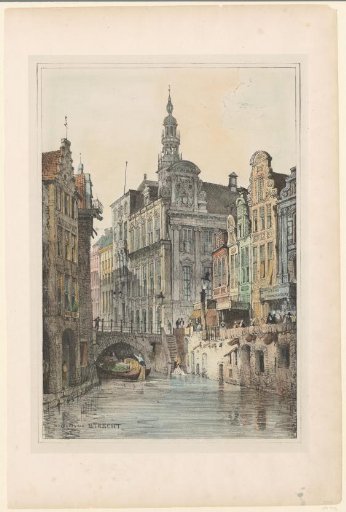 View of the Town Hall of Utrecht
