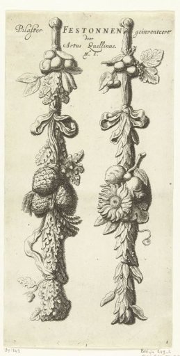 Title Page: Pilaster Festoons