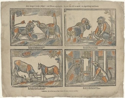 Here You See, O Young Youth! Many Animals Depicted: Oh See How Each Differs in Nature and Character