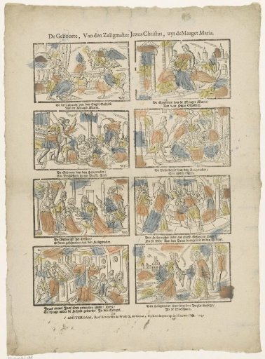 The Birth of the Savior Jesus Christ, from the Virgin Mary