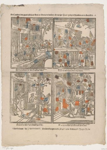 Many Seek Through Practice to Fill Their Throat and Purse / And to Drink and Feast on the Two-Hole
