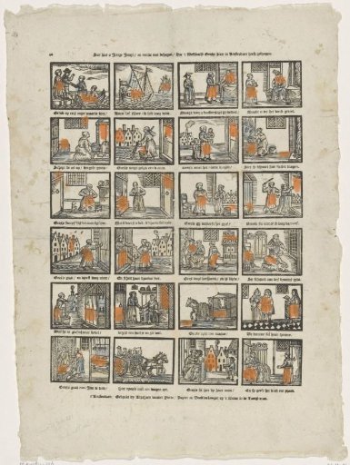 See here, oh young youth / and note with pleasure / how the Westphalian Geesje behaved herself in Amsterdam
