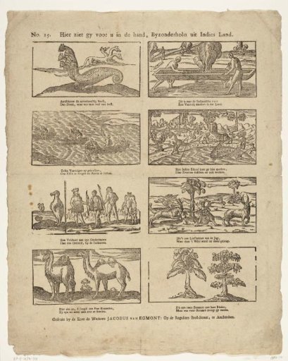 Here you see in your hand, Particulars from the Indies