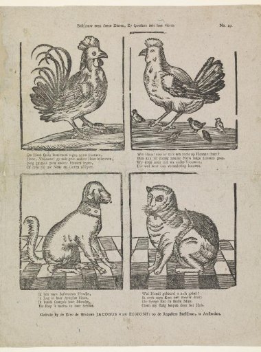 Behold these animals, they speak with their four legs