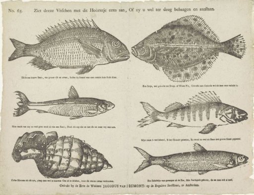 Look at these fish with this horn, whether they please and suit you well