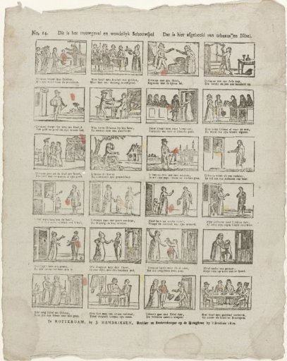 This is the true event and wonderful spectacle depicted here of Urbanus and Isabel
