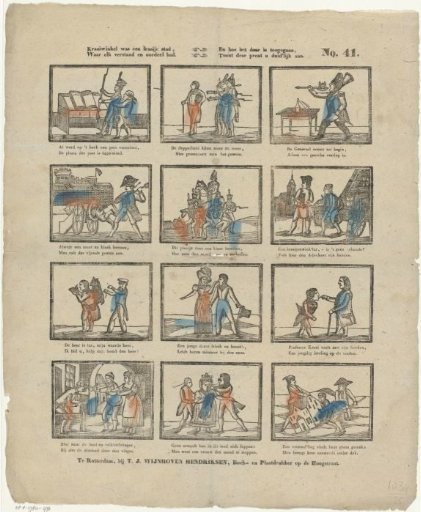 Kraaiwinkel was a fine city, where everyone had understanding and judgment. And how things went there, this print shows you clearly