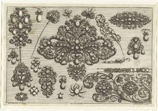 Twenty-two designs for jewelry
