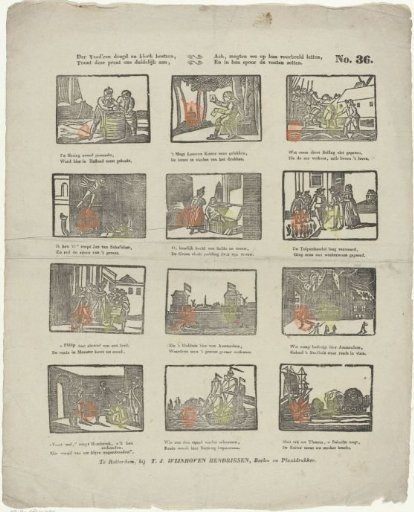 The virtue and brave existence of our fathers, this print shows us clearly; ah, may we take heed of their example, and set our feet in their footsteps