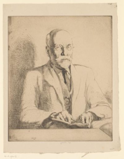 Portrait of George Clausen