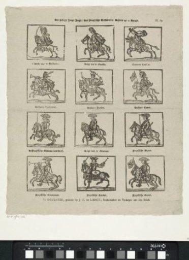 Here you have young youth / many Prussian hussars and riders to your joy