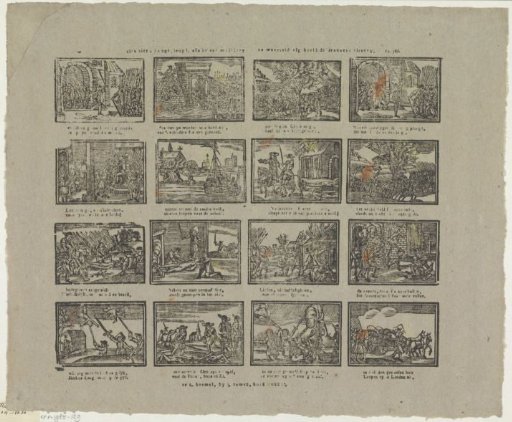 Behold, O young youth, as in a painting - depicted after truth, French tyranny