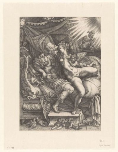 Mars and Venus as Lovers