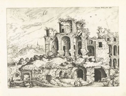 Third view of the ruins of the Palatine