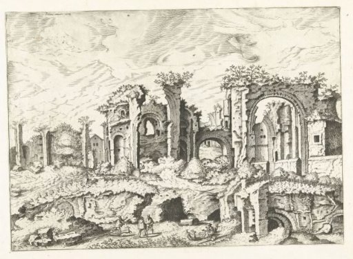 Fourth view of ruins on the Palatine