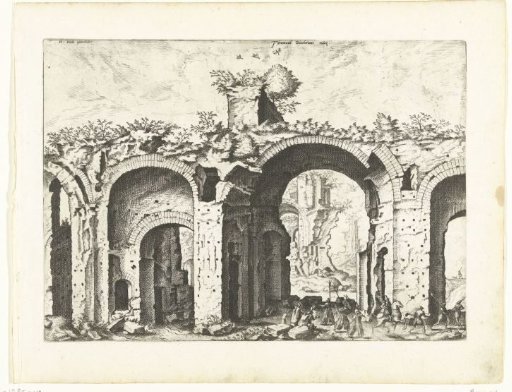 Second view of the Baths of Diocletian