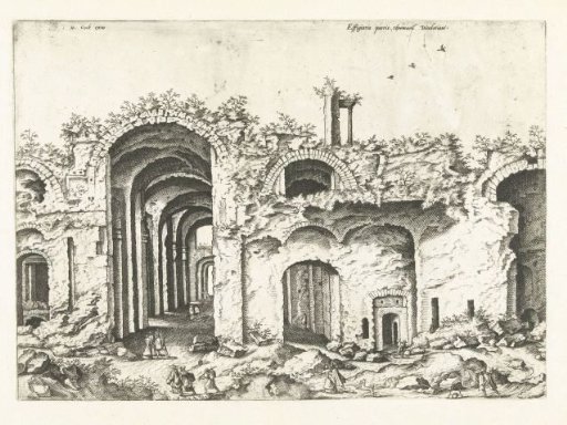 Third view of the Baths of Diocletian