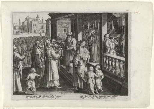 Pilate in debate with the Jews