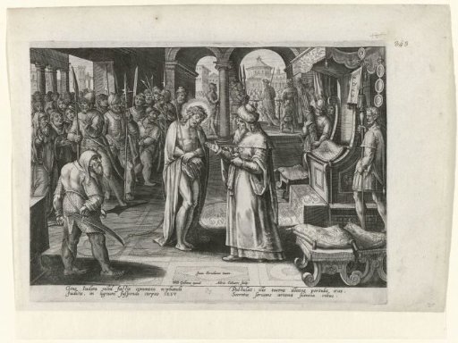 Pilate interrogates Christ one last time