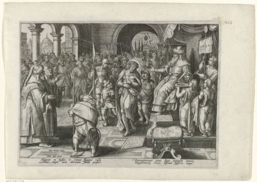 Pilate washes his hands