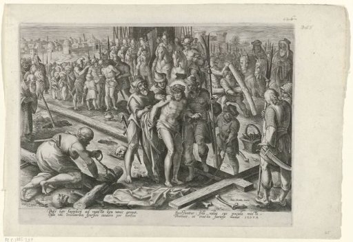 Christ is stripped of his garments