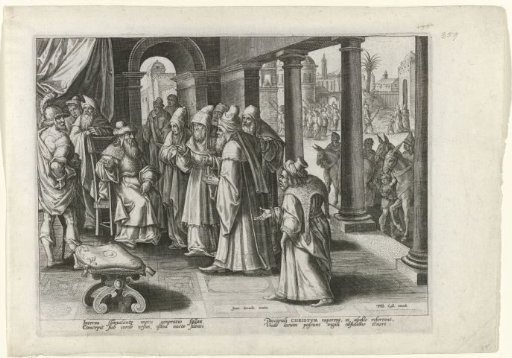 Pilate in Debate with the Pharisees