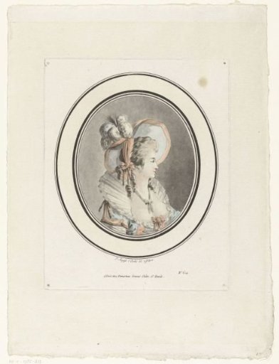 Bust of a Lady with a Hat