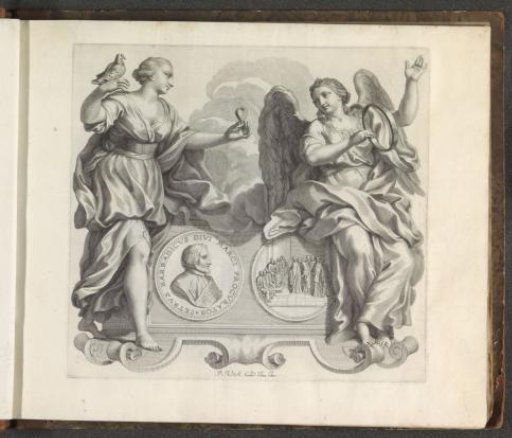 Portrait of Pietro Barbarigo and the personifications Honesty and Immortality