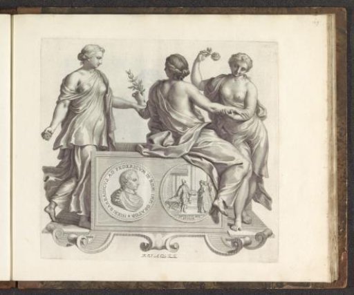 Portrait of Girolamo Barbarigo and the personification of Friendship