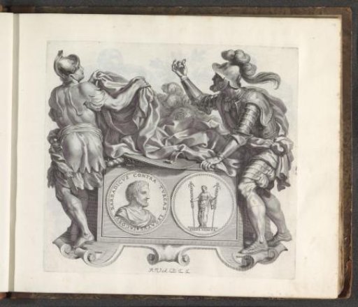Portrait of Jacopo Barbarigo and two soldiers