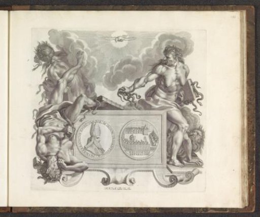 Portrait of Pietro Barbarigo and the personifications of Envy and Heresy