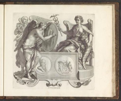 Portrait of Agostino Barbarigo with the Personifications of Naval Victory, Victory, and Prosperity