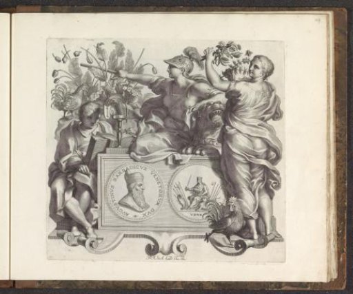 Portrait of Agostino Barbarigo and the personifications of Science, Statecraft, and Care