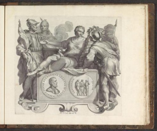 Portrait of Marco Barbarigo and the Spirit of the Roman People