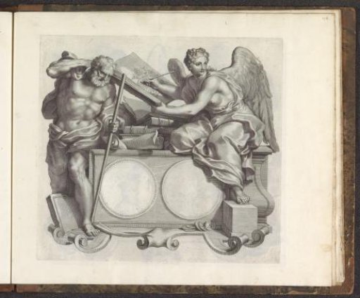 Blank Medallion and the Personification of History