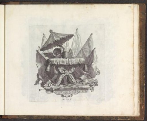 Doge's Hat of Venice on a Bench