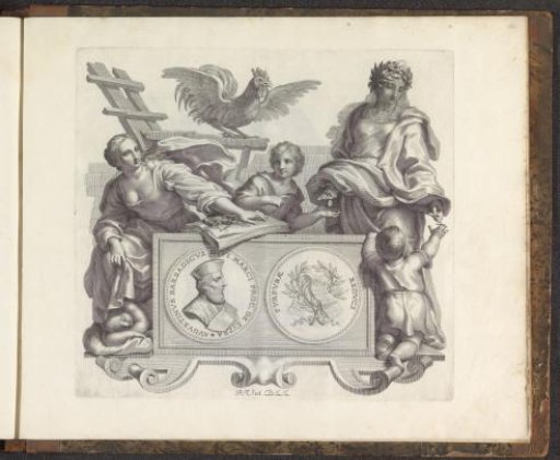 Portrait of Agostino Barbarigo and the personifications of Guardianship and Alms