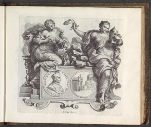 Portrait of Marco Barbarigo and the personifications of Benevolence and Openness