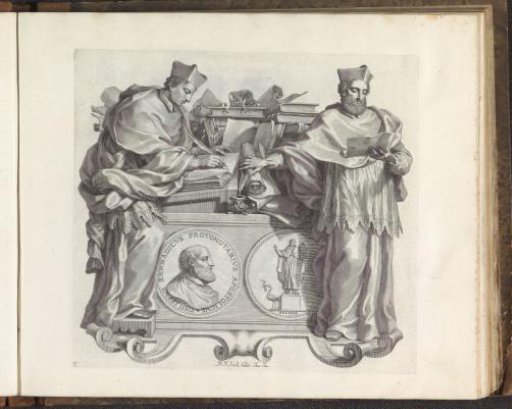 Portrait of Filippo Barbarigo and two protonotaries