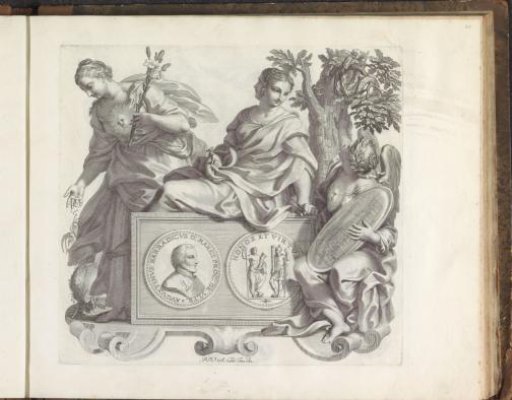 Portrait of Agostino Barbarigo and the personifications of True Honor, Prudence, and Honesty