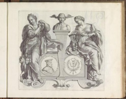 Portrait of Nicolo Barbarigo and the personifications of Persuasion and Knowledge