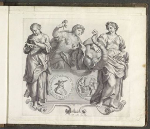 Portrait of Marcantonio Barbarigo and the personifications of Politeness, Friendliness, and Gentleness