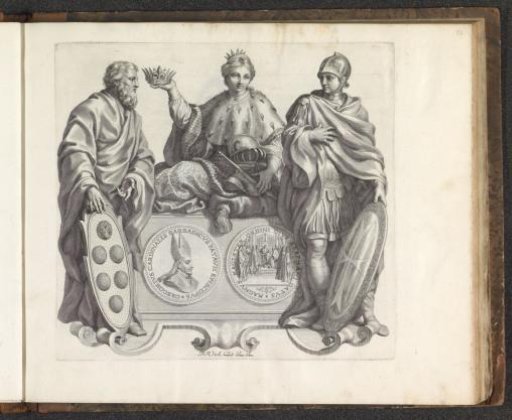 Portrait of Gregorio Barbarigo, Flanked by the Arms of the Medici and the Order of Saint Stephen