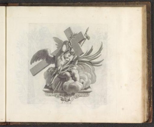Angel with the instruments of the Passion of Christ