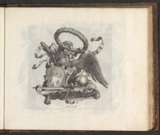 Eagle with the coat of arms of the Doge of Venice